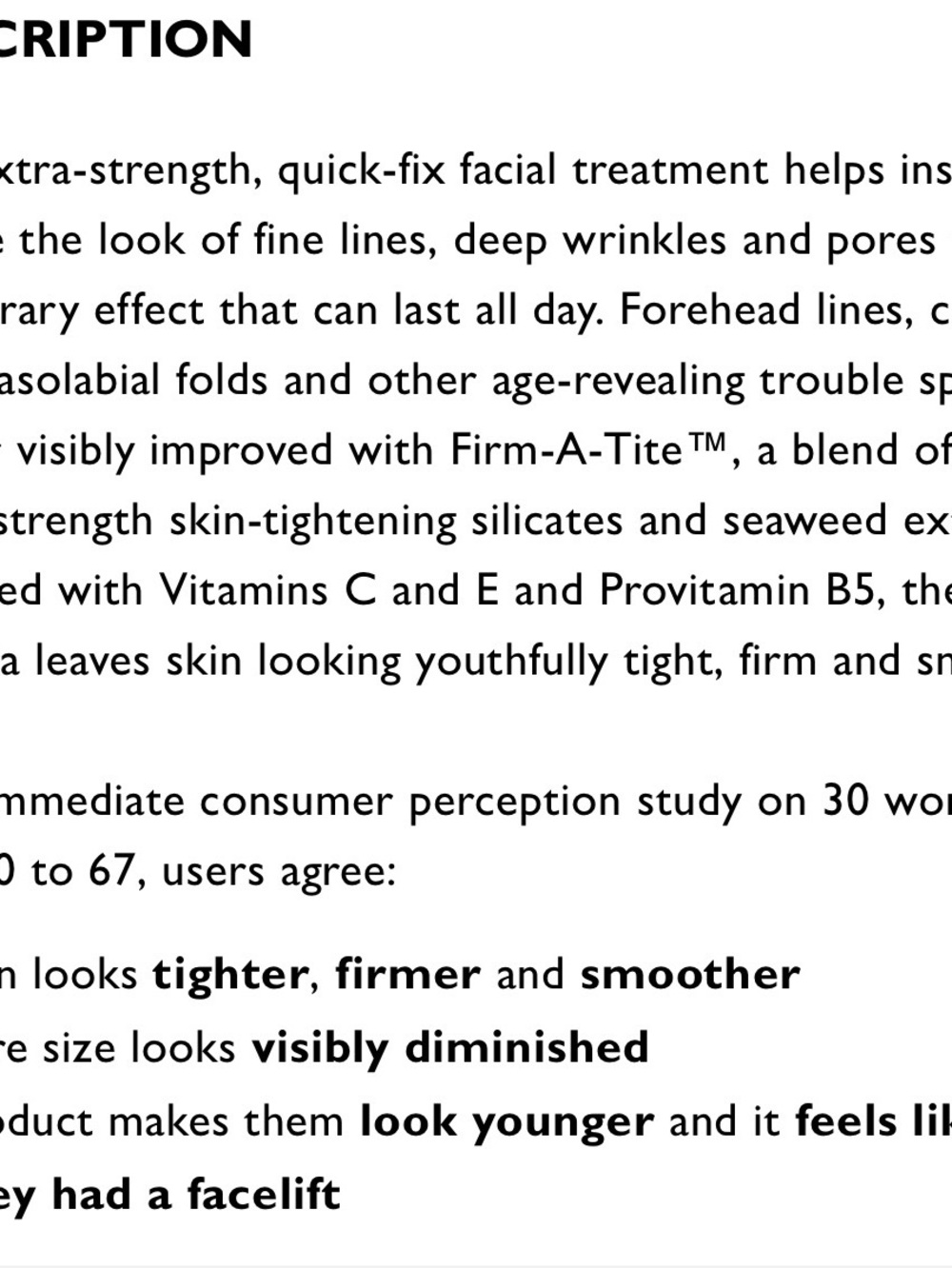 D Peter Thomas Roth Peter Thomas Roth | Skincare | Peter Thomas Roth Instant Firm Temporary ...